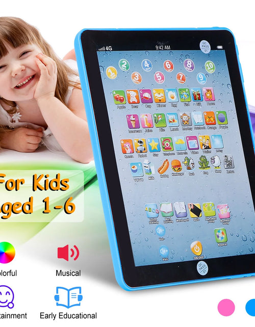 Load image into Gallery viewer, Baby Learning Tablet Educational Toddler Tablet, Blue
