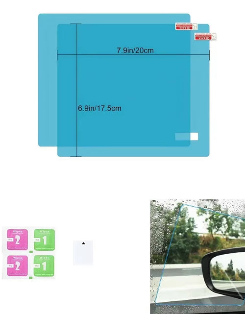 Load image into Gallery viewer, Car Car Rearview Mirror Protective Rain Proof anti Membrane Car Sticker Accessories Car Protection
