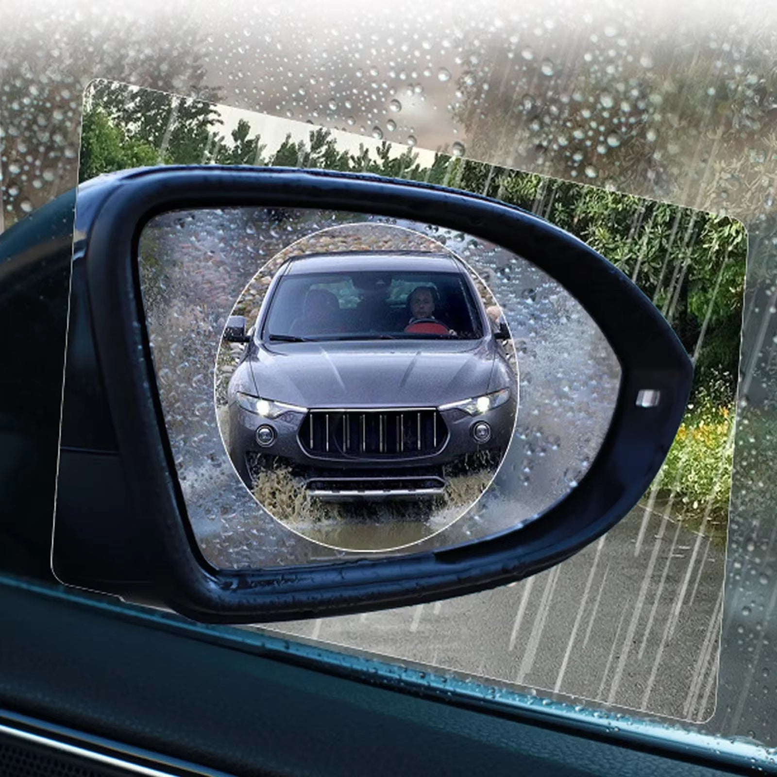 Car Car Rearview Mirror Protective Rain Proof anti Membrane Car Sticker Accessories Car Protection