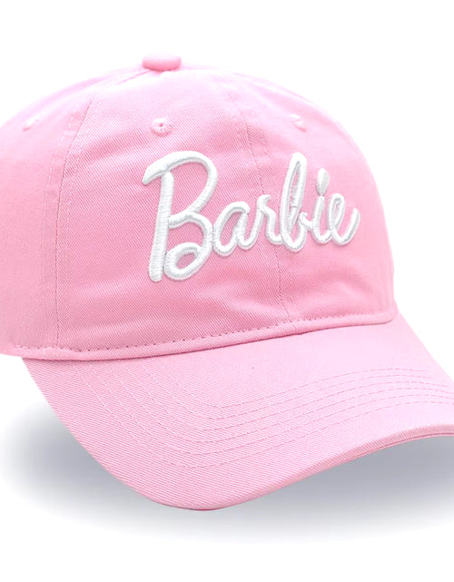 Load image into Gallery viewer, New Kawaii Barbie Letters Embroidered Baseball Cap Anime Cartoon Fashion Summer Adjustable Sun Caps Outdoor Casual Peaked Hat
