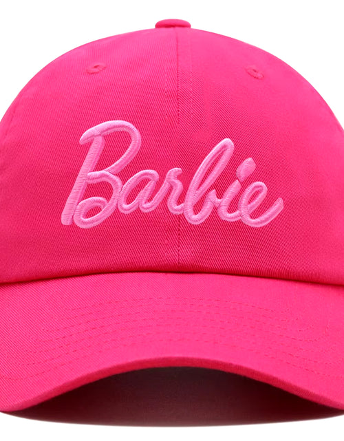 Load image into Gallery viewer, New Kawaii Barbie Letters Embroidered Baseball Cap Anime Cartoon Fashion Summer Adjustable Sun Caps Outdoor Casual Peaked Hat
