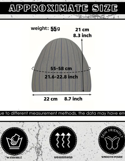 Load image into Gallery viewer, Unisex Y2K Beanie Hat MEA Graphic Winter Hat Warm Knitted Caphip Hop Caps for Men Cute Hat Y2K Original Man Cap
