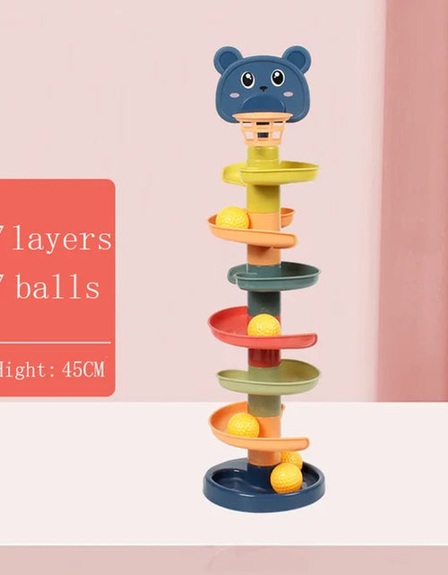 Load image into Gallery viewer, Montessori Baby Toy Rolling Ball Children Montessori Educational Games for Babies Stacking Track Baby Development Toys Children
