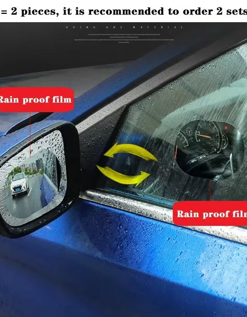 Load image into Gallery viewer, Car Car Rearview Mirror Protective Rain Proof anti Membrane Car Sticker Accessories Car Protection
